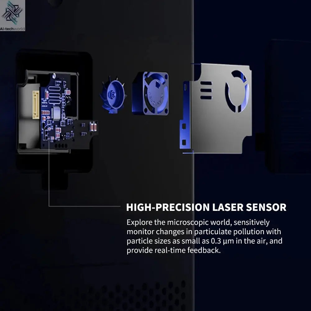 NEW XIAOMI Smart Air Purifier 4 Lite LED Display Quadruple Purification Aldehyde Removal Home Air Ionizer 35.8dB(A) Low noise - Ai-TechWorld