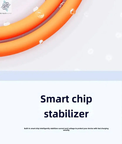 NNBILI 6A USBC To Type C Fast charging 120W USB Type C LED digital display Cable For Samsung HUAWEI Xiaomi Oppo vivo charge Cord Ai-TechWorld 