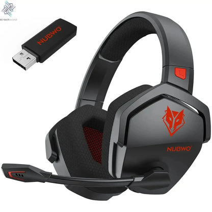 NUBWO G06 Dual Wireless Gaming Headphones 2.4GHz Bluetooth 5.3 Headsets Gamer with Microphone for PS5, PS4, PC, Mobile, Switch Ai-TechWorld 