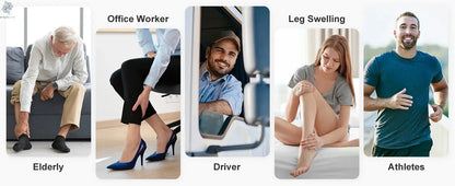Nekteck Leg Massager Air Compression Calf Wraps Air Pressure Massage for Blood Circulation and Relaxation Lymphatic Drainage Ai-TechWorld 