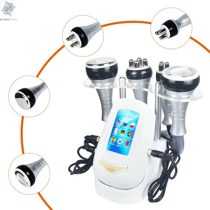 New 4 in 1 Cavitation Machine 40k Ultrasonic RF Shape Vacuum Frequency Liposuction Weight Loss Slimming Skin Tightening Liftin - Ai-TechWorld