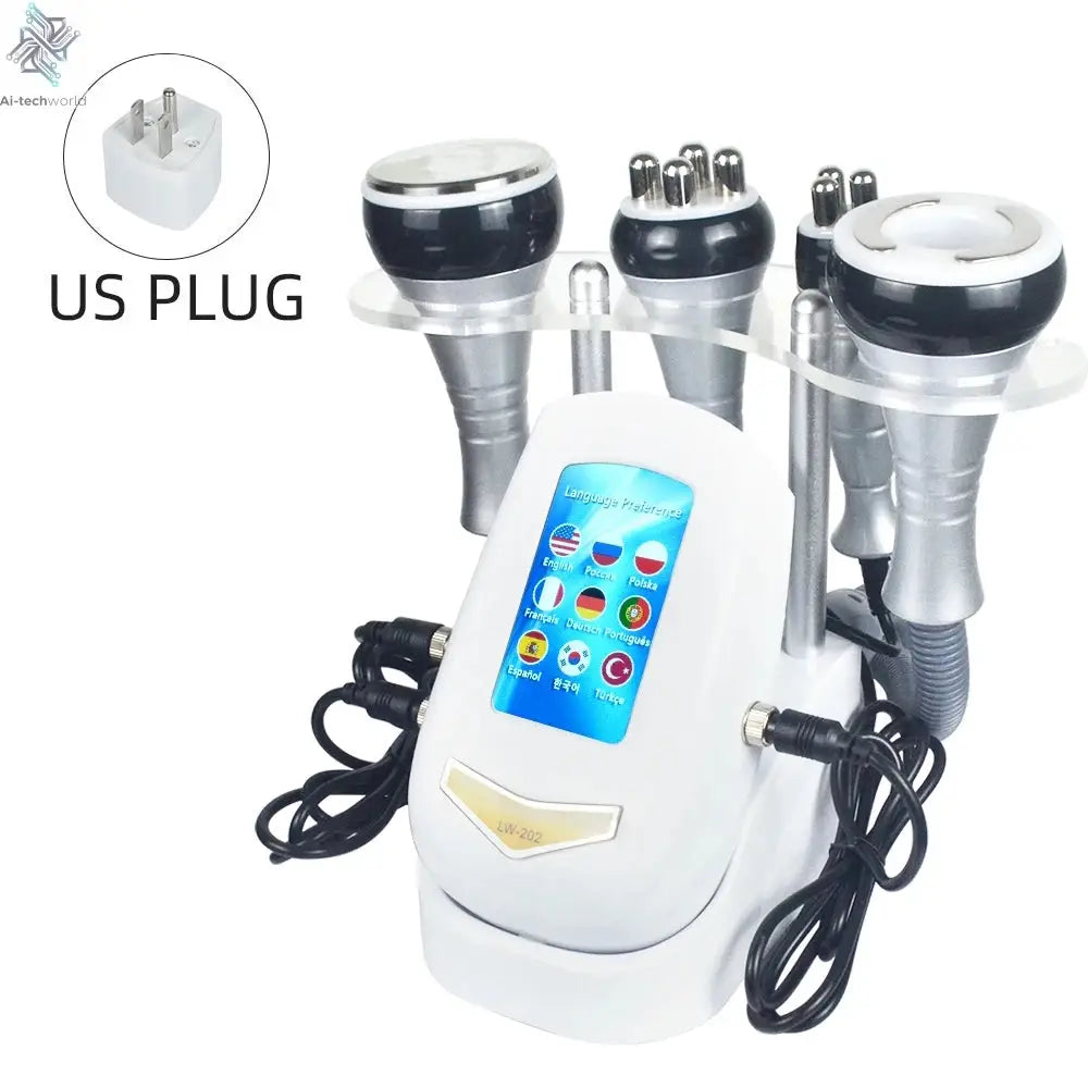 New 4 in 1 Cavitation Machine 40k Ultrasonic RF Shape Vacuum Frequency Liposuction Weight Loss Slimming Skin Tightening Liftin - Ai-TechWorld