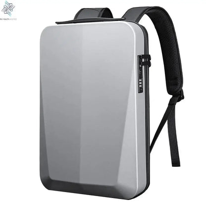 New Business Backpack Large Capacity Waterproof E-sports Laptop Bag Multi-functional Casual Travel PC Hard Shell Men's Backpack Ai-TechWorld 