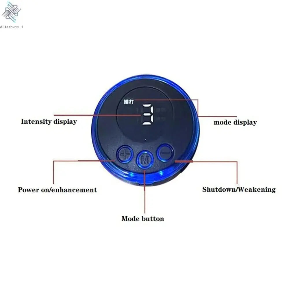 New Cervical Massage Device Mini Massager Micro Current Neck Portable Shoulder Massager to Relieve Fatigue - Ai - TechWorld