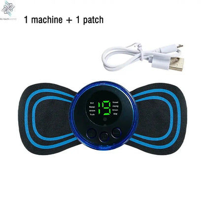 New Cervical Massage Device Mini Massager Micro Current Neck Portable Shoulder Massager to Relieve Fatigue - Ai - TechWorld