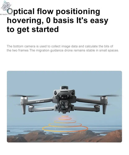 New D12 GPS Drone 3-Axis Gimbal With Touch Screen Profesional 8K HD Camera FPV Obstacle Avoidance Brushless Dron Toy for adult ﻿ Ai-TechWorld 
