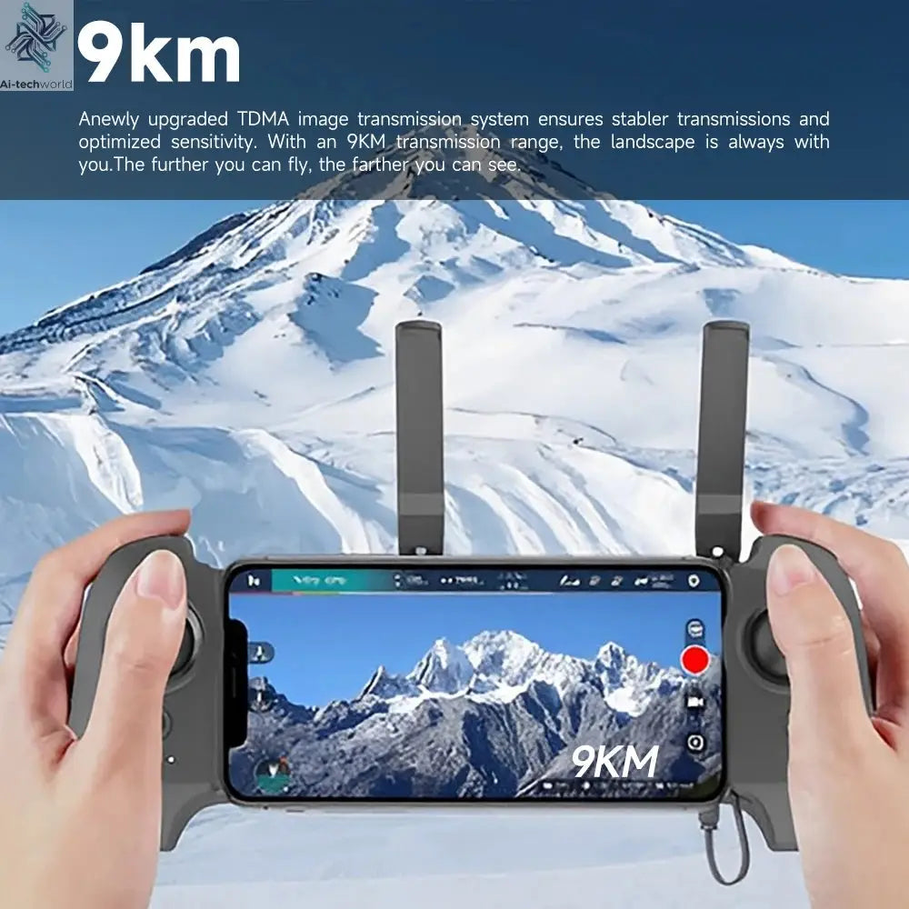 New Drone Fimi X8 Mini V2 Professional With 4K Camera EIS WIFI Uav 37min Endurance  9km RC Dron Quadcopter 3-axis Gimbal Toys Ai-TechWorld 