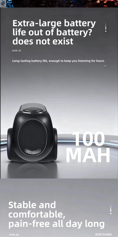 New G6 Clip-on Bluetooth 5.4 Wireless Single Earphone Sports Waterproof TWS Earbuds with Microphone Stereo Sound - Ai-TechWorld