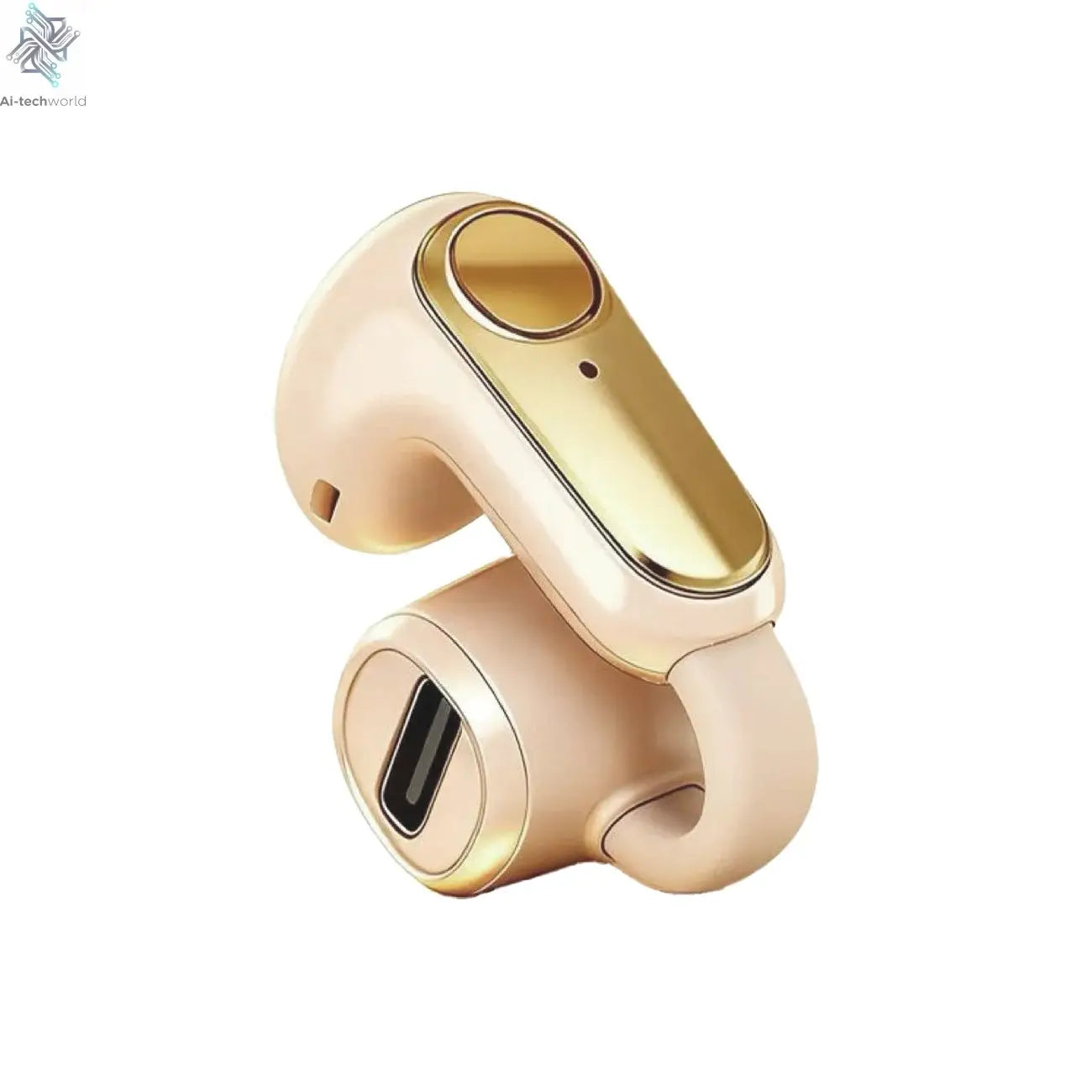New G6 Clip-on Bluetooth 5.4 Wireless Single Earphone Sports Waterproof TWS Earbuds with Microphone Stereo Sound - Ai-TechWorld