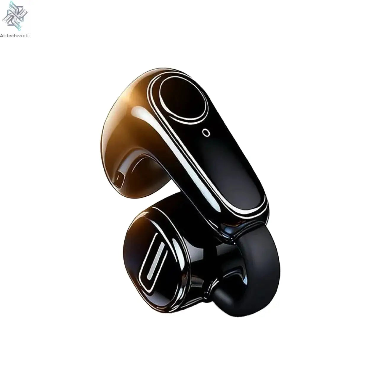 New G6 Clip-on Bluetooth 5.4 Wireless Single Earphone Sports Waterproof TWS Earbuds with Microphone Stereo Sound - Ai-TechWorld