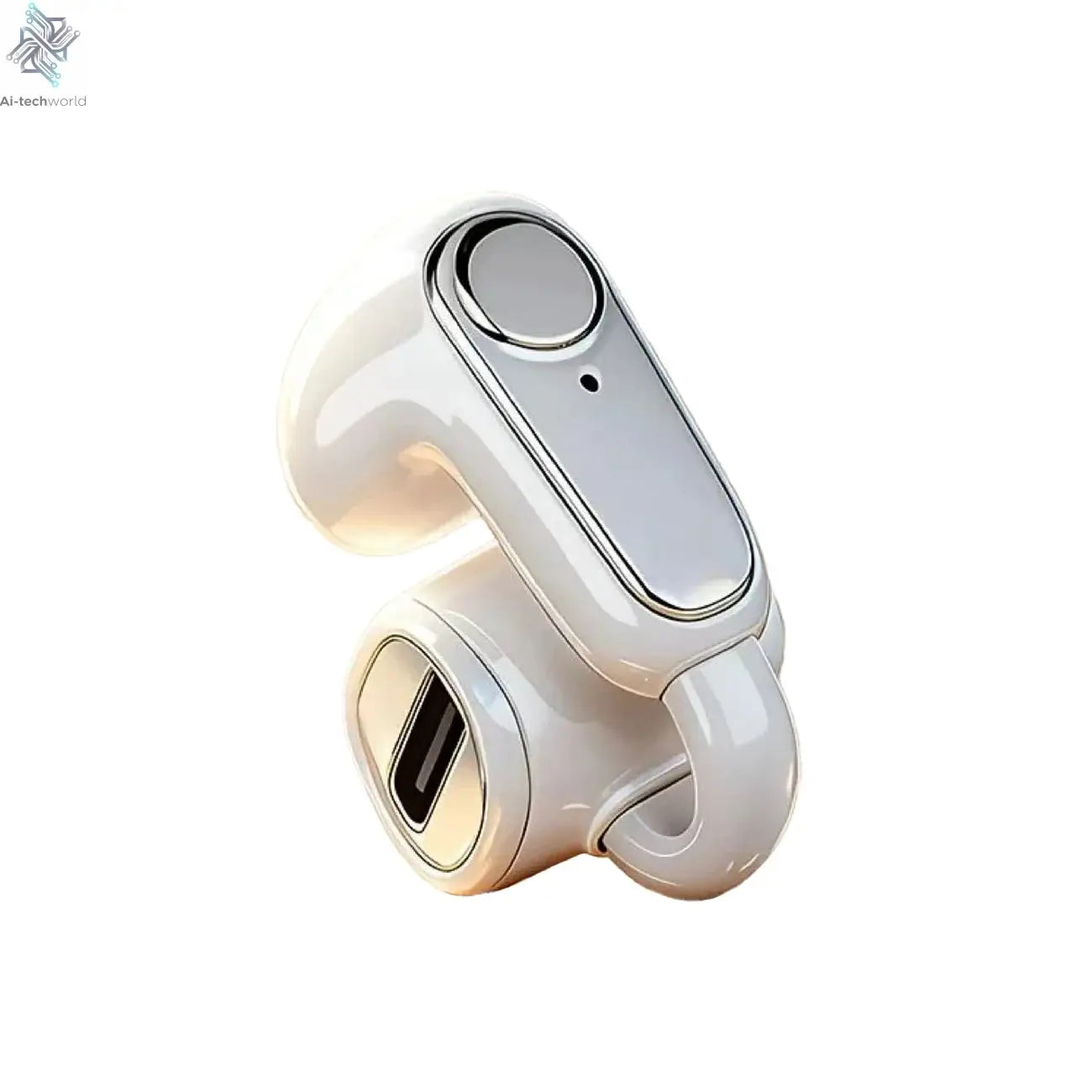 New G6 Clip-on Bluetooth 5.4 Wireless Single Earphone Sports Waterproof TWS Earbuds with Microphone Stereo Sound - Ai-TechWorld