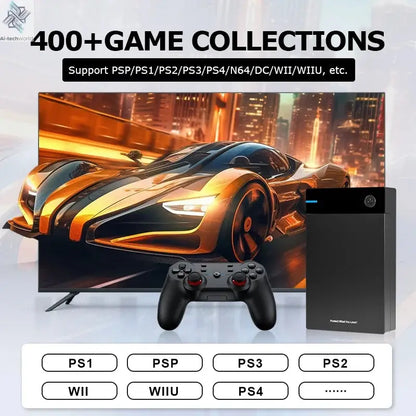 New Hyperspin Attraction Gaming HDD Retro Game Console with 100,000 Games for PS4/PS3/PS2/WII/WIIU Portable HDD for PC/Laptop Ai-TechWorld 