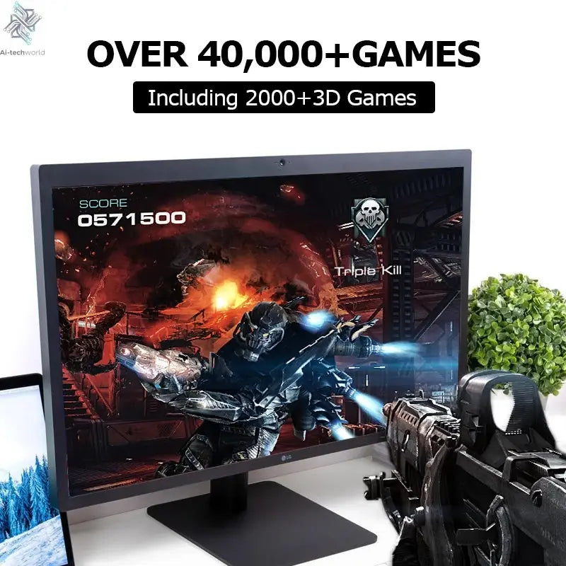 New Hyperspin Attraction Gaming HDD Retro Game Console with 100,000 Games for PS4/PS3/PS2/WII/WIIU Portable HDD for PC/Laptop Ai-TechWorld 