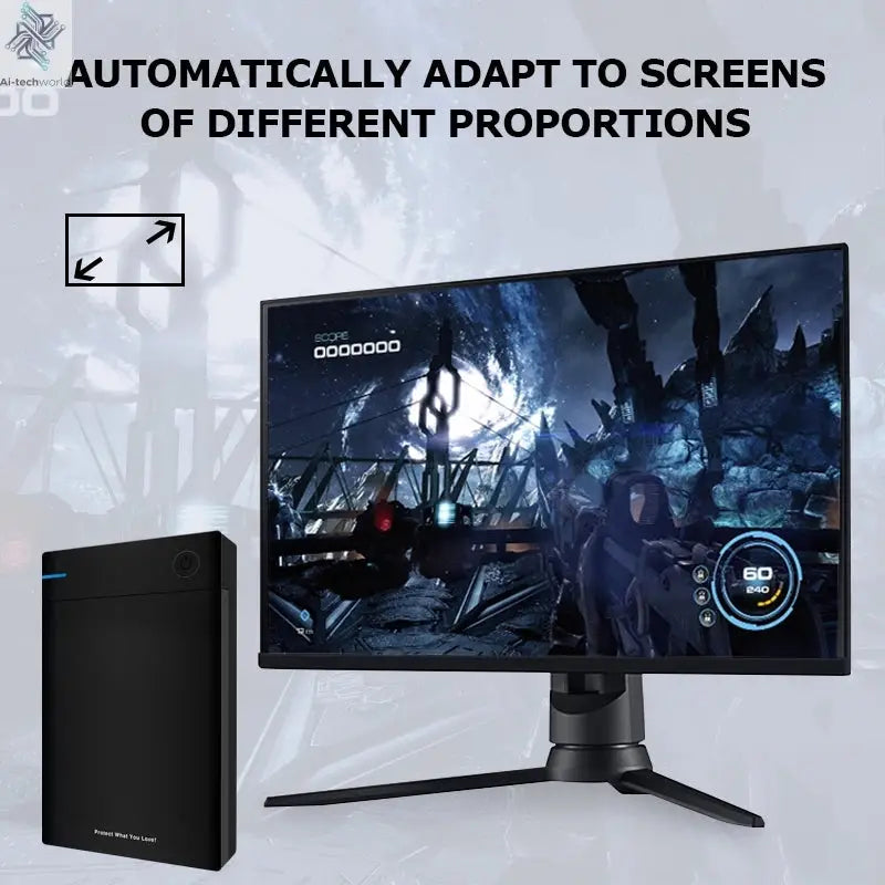 New Hyperspin Attraction Gaming HDD Retro Game Console with 100,000 Games for PS4/PS3/PS2/WII/WIIU Portable HDD for PC/Laptop Ai-TechWorld 