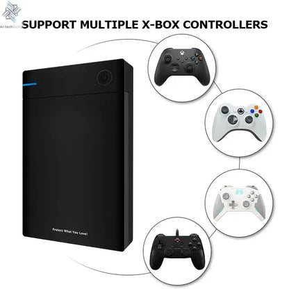 New Hyperspin Attraction Gaming HDD Retro Game Console with 100,000 Games for PS4/PS3/PS2/WII/WIIU Portable HDD for PC/Laptop Ai-TechWorld 