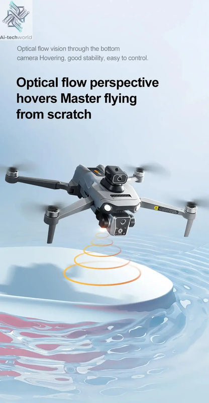 New K19 MAX GPS Drone Professional 8K Camera Aerial FPV Brush Avoiding Obstacle with Large Screen Remote Control Folding Drone Ai-TechWorld 