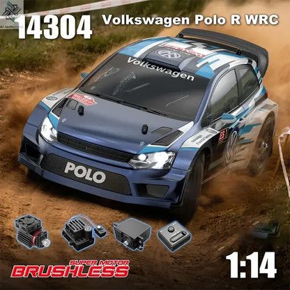 New MJX 10208 Small Monster 1/10 Hypergo 2.4G Brushless High Speed RC Professional Adult Off road Remote Control Vehicle RC Cars Ai-TechWorld 
