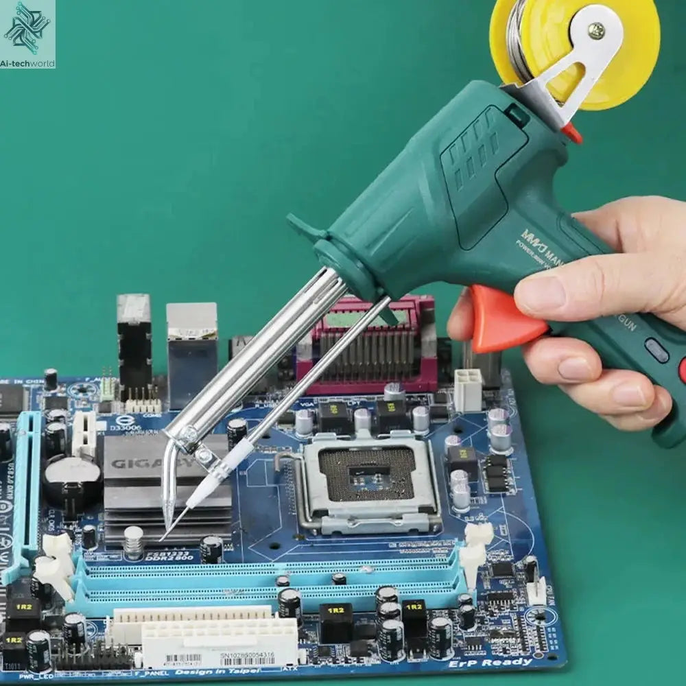 New Multi-Function Iron Welder Automatically Soldering Gun 220V/110V 60W Hand-Held Internal Heating Send Tin Welding Repair Tool - Ai-TechWorld