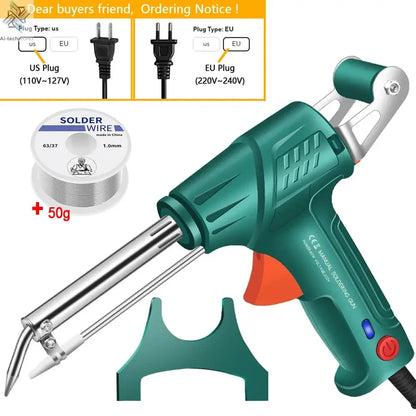 New Multi-Function Iron Welder Automatically Soldering Gun 220V/110V 60W Hand-Held Internal Heating Send Tin Welding Repair Tool - Ai-TechWorld