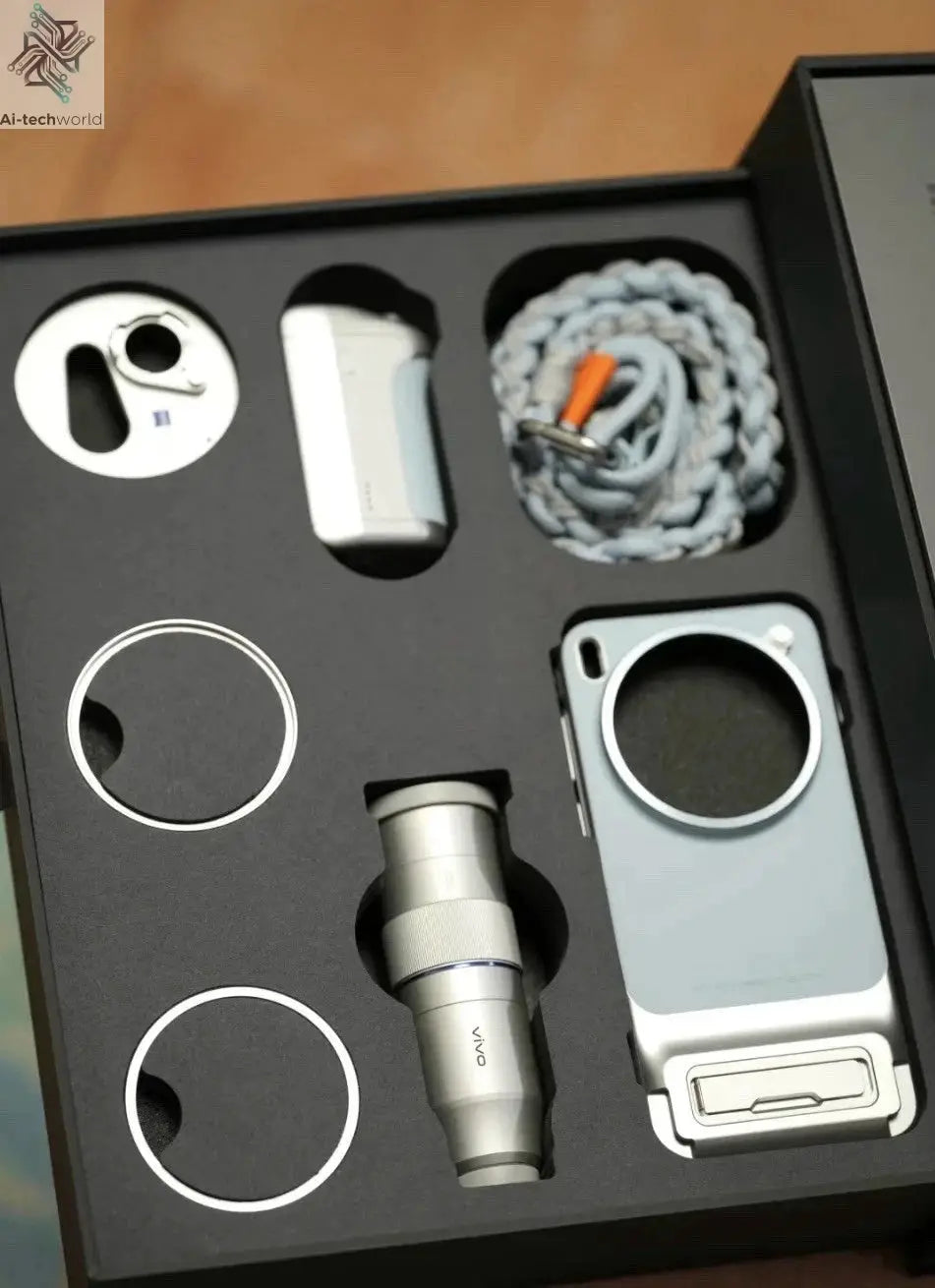 New Original for Vivo X300 pro Photographer Kit: Zeiss 2.35x Telephoto Lens Set Mobile Phone Case, Professional imaging Handle Ai-TechWorld 