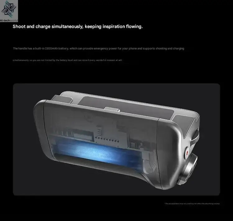 New Original for Vivo X300 pro Photographer Kit: Zeiss 2.35x Telephoto Lens Set Mobile Phone Case, Professional imaging Handle Ai-TechWorld 