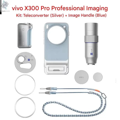 New Original for Vivo X300 pro Photographer Kit: Zeiss 2.35x Telephoto Lens Set Mobile Phone Case, Professional imaging Handle Ai-TechWorld 