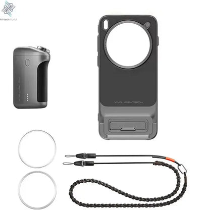 New Original for Vivo X300 pro Photographer Kit: Zeiss 2.35x Telephoto Lens Set Mobile Phone Case, Professional imaging Handle Ai-TechWorld 