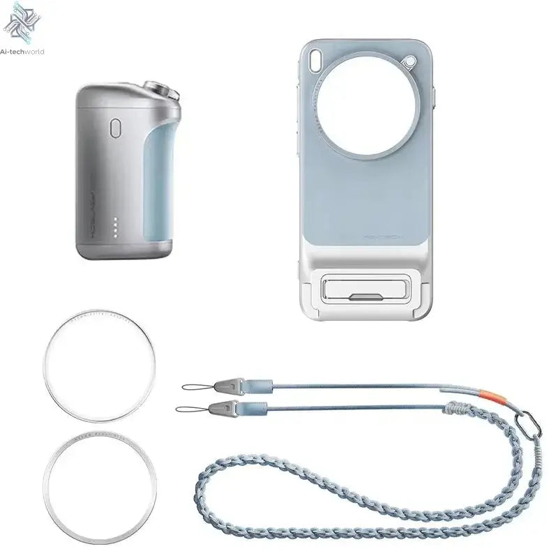 New Original for Vivo X300 pro Photographer Kit: Zeiss 2.35x Telephoto Lens Set Mobile Phone Case, Professional imaging Handle Ai-TechWorld 