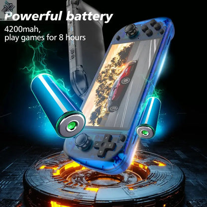 New R50S Retro Handheld Game Console 5.1 Inch Large Screen Linux System 854*480 4200mAh Video Gaming Player Boy Gifts Ai-TechWorld 