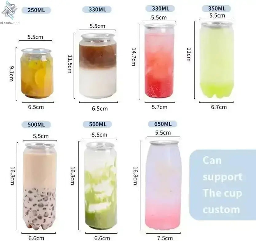 New Technique 5S Intelligent Can Sealing Machine Automatic Lifting And Lowering Non Rotary Plastic PET Tin Jar Beer Cans Seamer Ai-TechWorld 
