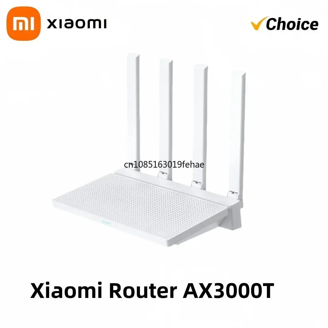 New Xiaomi Router AX3000T IPTV Mesh Networking Gigabit Ethernet Ports Gaming Accelerator Repeater Modem Signal Amplifier - Ai - TechWorld