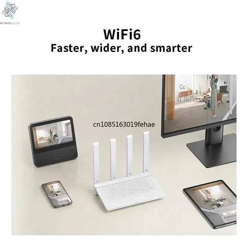 New Xiaomi Router AX3000T IPTV Mesh Networking Gigabit Ethernet Ports Gaming Accelerator Repeater Modem Signal Amplifier - Ai - TechWorld