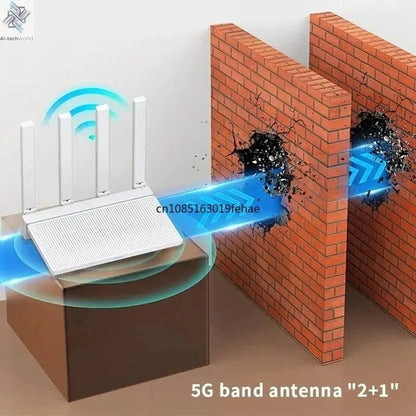 New Xiaomi Router AX3000T IPTV Mesh Networking Gigabit Ethernet Ports Gaming Accelerator Repeater Modem Signal Amplifier - Ai - TechWorld