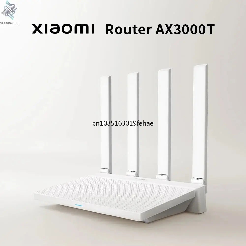 New Xiaomi Router AX3000T IPTV Mesh Networking Gigabit Ethernet Ports Gaming Accelerator Repeater Modem Signal Amplifier - Ai - TechWorld