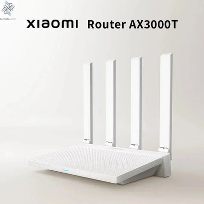 New Xiaomi Router AX3000T IPTV Mesh Networking Gigabit Ethernet Ports Gaming Accelerator Repeater Modem Signal Amplifier - Ai - TechWorld