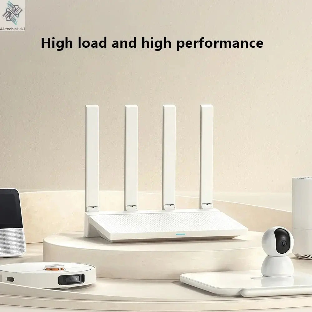 New Xiaomi Router AX3000T IPTV Mesh Networking Gigabit Ethernet Ports Gaming Accelerator Repeater Modem Signal Amplifier - Ai - TechWorld