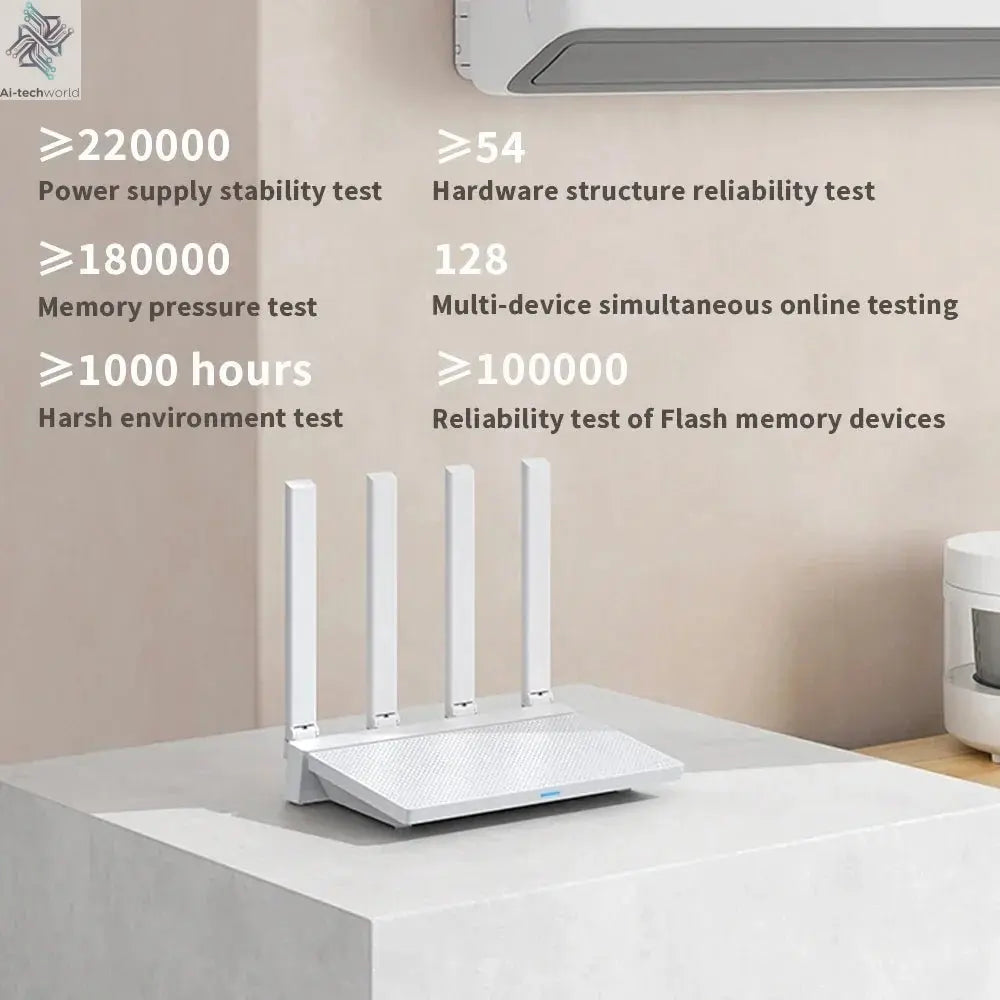 New Xiaomi Router AX3000T IPTV Mesh Networking Gigabit Ethernet Ports Gaming Accelerator Repeater Modem Signal Amplifier - Ai - TechWorld