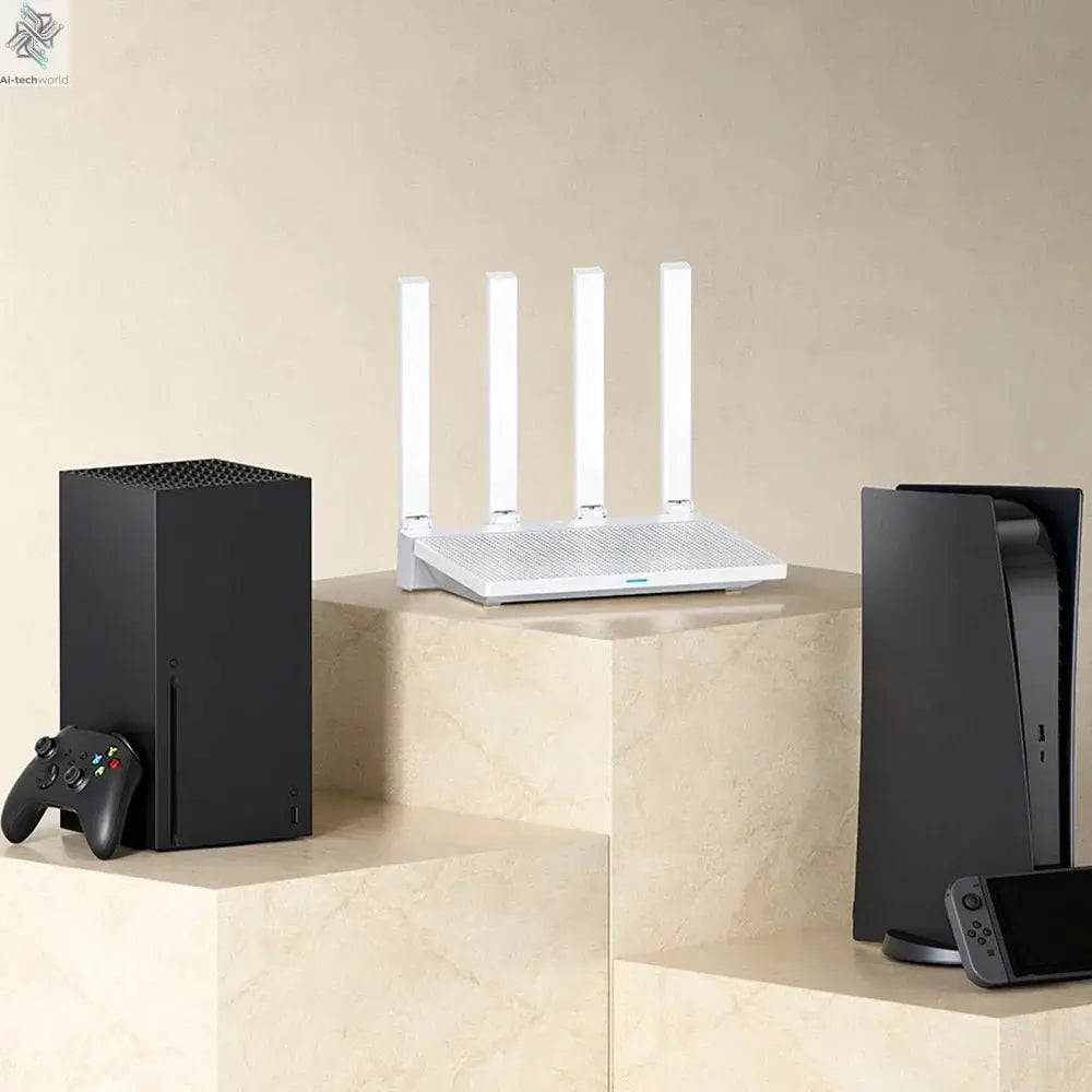 New Xiaomi Router AX3000T IPTV Mesh Networking Gigabit Ethernet Ports Gaming Accelerator Repeater Modem Signal Amplifier - Ai - TechWorld