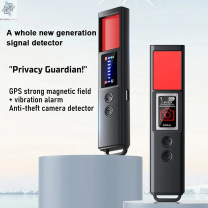 New signal detector anti-peeping camera viewfinder anti-peeping infrared scanner signal source anti-lost sound and light alarm Ai-TechWorld 