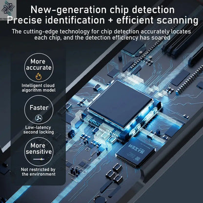 New signal detector anti-peeping camera viewfinder anti-peeping infrared scanner signal source anti-lost sound and light alarm Ai-TechWorld 