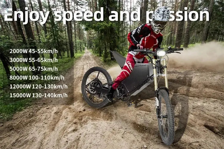 Newest Electric Bike 72v  8000W Enduro Ebike Hottest in 2023 with Samsng Cells 100km/h High Speed Electric Bike - Ai-TechWorld