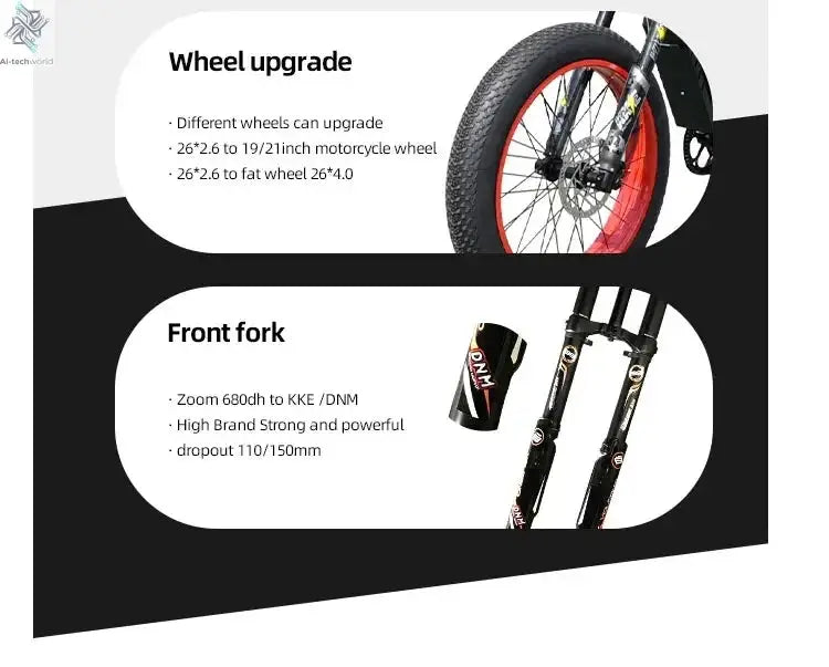 Newest Electric Bike 72v  8000W Enduro Ebike Hottest in 2023 with Samsng Cells 100km/h High Speed Electric Bike - Ai-TechWorld