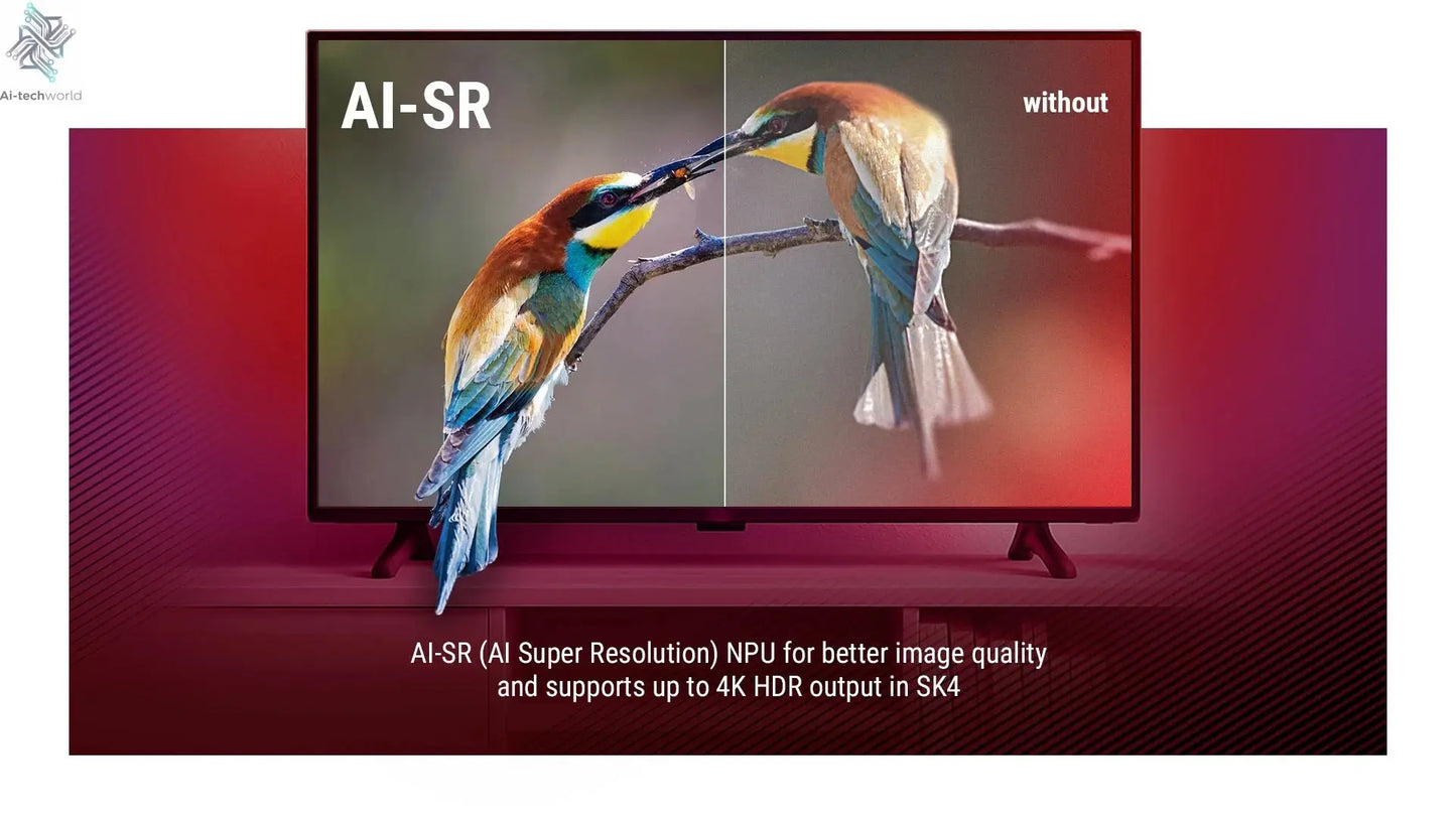 Newest Ugoos SK4 Smart TV Box Android 14 Amlogic S905x5M-J 4GB 64GB 2.4G/5G Wifi BT5.4 4K Set Top Box Support Dolby Vison Ai-TechWorld 