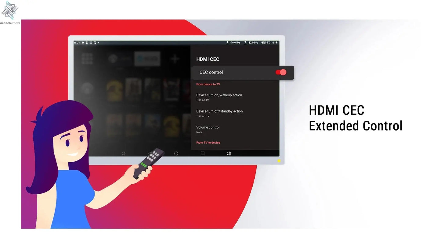 Newest Ugoos SK4 Smart TV Box Android 14 Amlogic S905x5M-J 4GB 64GB 2.4G/5G Wifi BT5.4 4K Set Top Box Support Dolby Vison Ai-TechWorld 