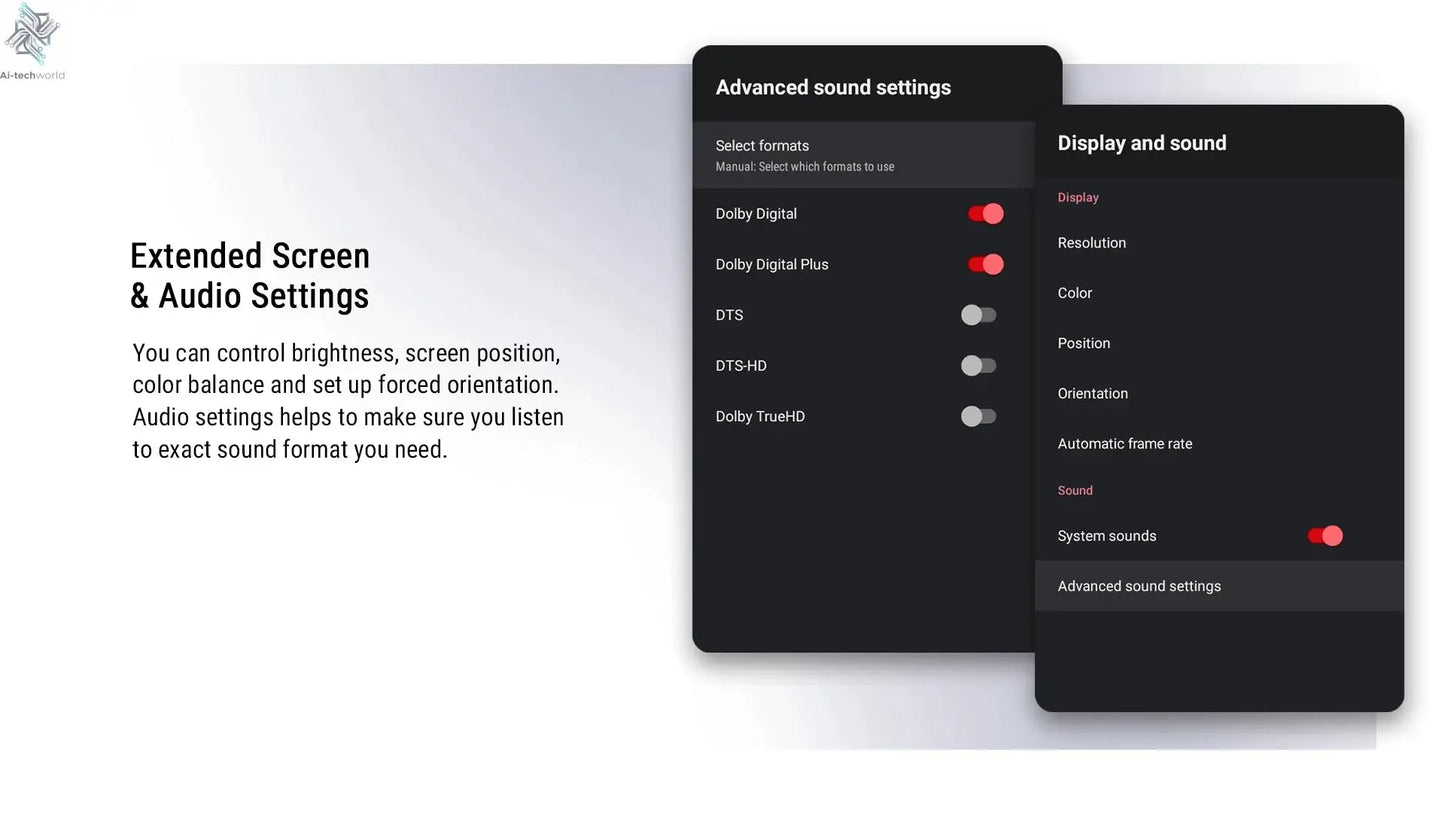 Newest Ugoos SK4 Smart TV Box Android 14 Amlogic S905x5M-J 4GB 64GB 2.4G/5G Wifi BT5.4 4K Set Top Box Support Dolby Vison Ai-TechWorld 