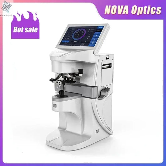 Nova LM300 Auto Lensmeter Digital Lensometer Optical Focimeter Automatic Lens Meter 7 Inch Touch Screen UV PD Printing Ai-TechWorld 