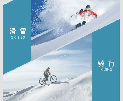 Fleece-lined Thermal Headgear Men's Fall and Winter Riding Cold-Proof Mask Motorcycle Wind-Proof Cap Men's and Women's Ski Full Face Care Scarf Ai-TechWorld 