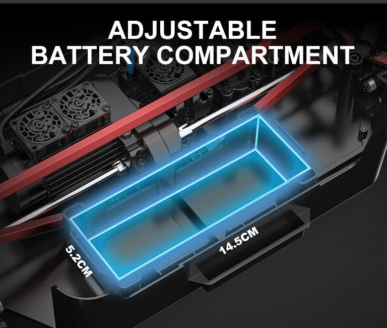 New MJX 10208 Small Monster 1/10 Hypergo 2.4G Brushless High Speed RC Professional Adult Off road Remote Control Vehicle RC Cars Ai-TechWorld 