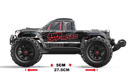 New MJX 10208 Small Monster 1/10 Hypergo 2.4G Brushless High Speed RC Professional Adult Off road Remote Control Vehicle RC Cars Ai-TechWorld 