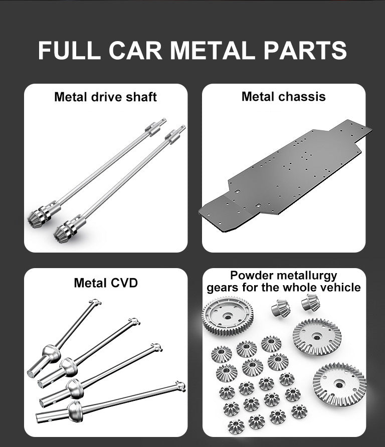 New MJX 10208 Small Monster 1/10 Hypergo 2.4G Brushless High Speed RC Professional Adult Off road Remote Control Vehicle RC Cars Ai-TechWorld 